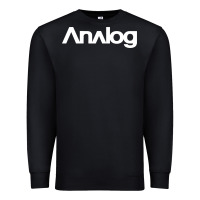 Black analog Premium Sweatshirt - artisFamous