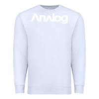 White analog Premium Sweatshirt - artisFamous