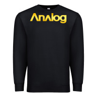 Black analog Premium Sweatshirt - artisFamous