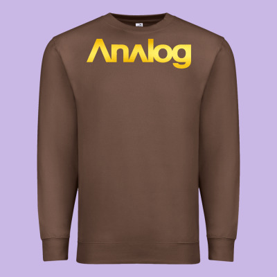 Analog Premium Sweatshirt Designed By Artisfamous