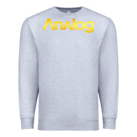 Heather Grey analog Premium Sweatshirt - artisFamous