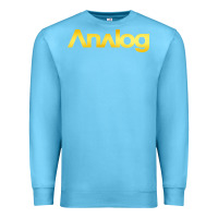 Ocean Blue analog Premium Sweatshirt - artisFamous