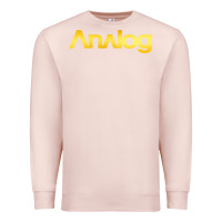 Pale Pink analog Premium Sweatshirt - artisFamous