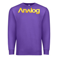 Purple analog Premium Sweatshirt - artisFamous