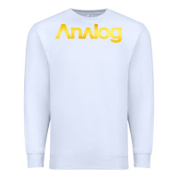 White analog Premium Sweatshirt - artisFamous