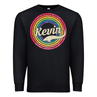 Black kevin Premium Sweatshirt - artisFamous