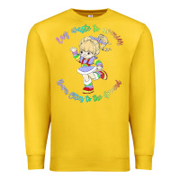 Lemon rainbow brite badass   rainbow brite Premium Sweatshirt - artisFamous
