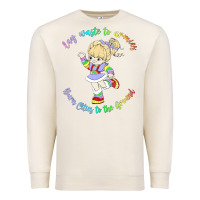 Sandshell rainbow brite badass   rainbow brite Premium Sweatshirt - artisFamous