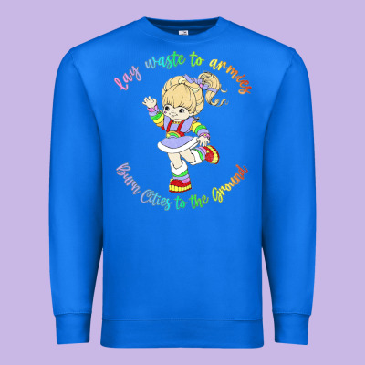 Rainbow Brite Badass   Rainbow Brite Premium Sweatshirt Designed By Artisfamous