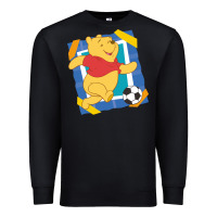 Black winnie the pooh Premium Sweatshirt - artisFamous