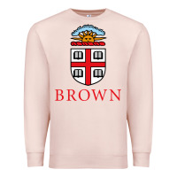 Pale Pink brown university Premium Sweatshirt - artisFamous