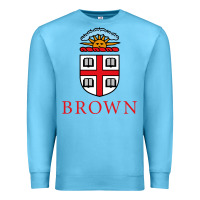 Ocean Blue brown university Premium Sweatshirt - artisFamous