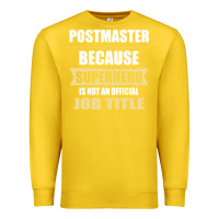 Lemon gift for superhero postmaster Premium Sweatshirt - artisFamous