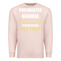 Pale Pink gift for superhero postmaster Premium Sweatshirt - artisFamous