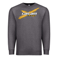 Charcoal Heather can am team Premium Sweatshirt - artisFamous