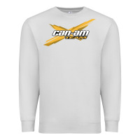 Dove Grey can am team Premium Sweatshirt - artisFamous