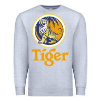 Heather Grey The Tiger Premium Sweatshirt - artisFamous