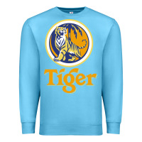 Ocean Blue The Tiger Premium Sweatshirt - artisFamous