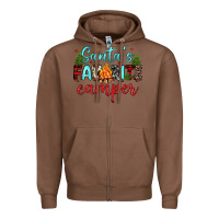 Chestnut santa s favorite camper Zipper Hoodie - JahusDesignShop