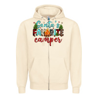 Sandshell santa s favorite camper Zipper Hoodie - JahusDesignShop