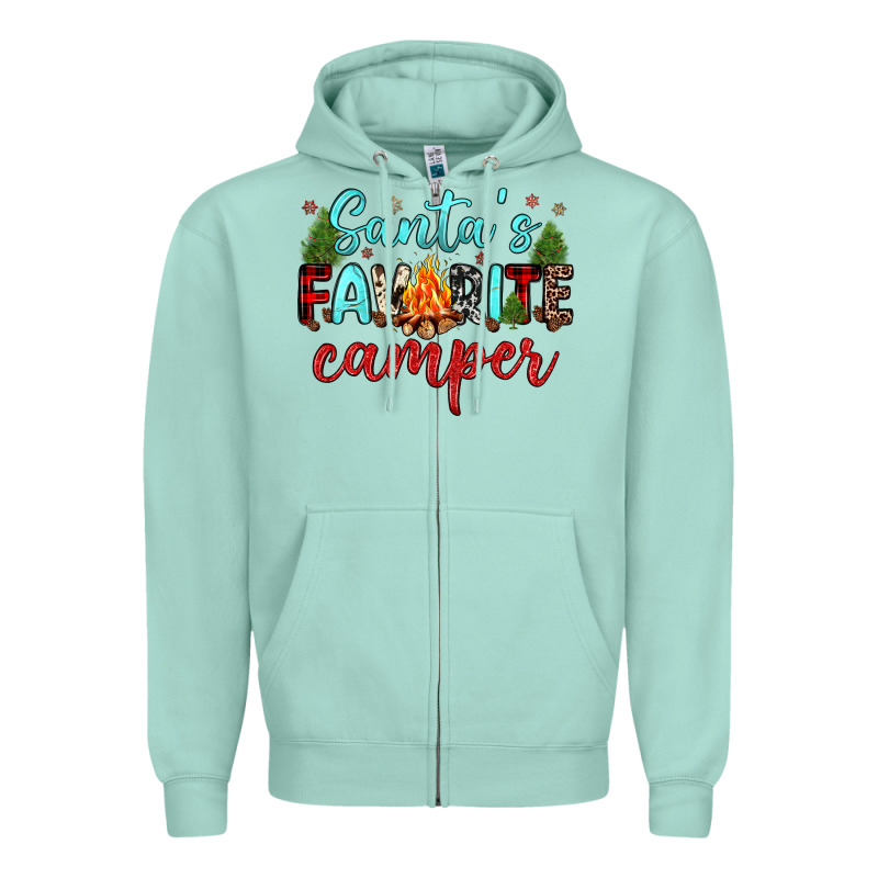 Santa S Favorite Camper Zipper Hoodie by JahusDesignShop | Teevron