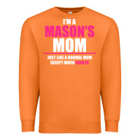 Carrot i'm a mason's  mom just like a normal mom Premium Sweatshirt - artisFamous
