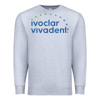 Heather Grey ivoclar vivadent Premium Sweatshirt - artisFamous