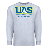 Heather Grey Alaska Southeast Gift Premium Sweatshirt - artisFamous