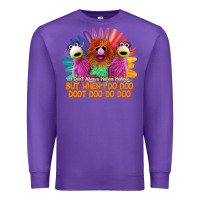 Purple i dont always mahnamahna funny Premium Sweatshirt - artisFamous