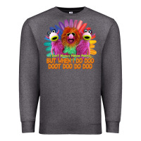 Charcoal Heather i dont always mahnamahna funny Premium Sweatshirt - artisFamous