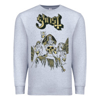 Heather Grey ghost new Premium Sweatshirt - artisFamous