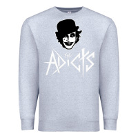 Heather Grey the adicts Premium Sweatshirt - artisFamous
