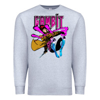 Heather Grey gambit Premium Sweatshirt - artisFamous