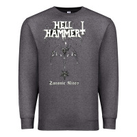 Charcoal Heather hell hammer Premium Sweatshirt - artisFamous