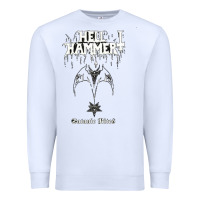 White hell hammer Premium Sweatshirt - artisFamous