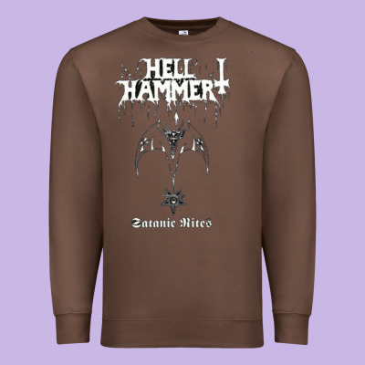 Hell Hammer Premium Sweatshirt Designed By Artisfamous