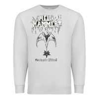 Dove Grey hell hammer Premium Sweatshirt - artisFamous
