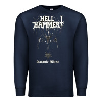 Navy hell hammer Premium Sweatshirt - artisFamous