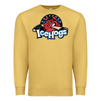 Antique Gold The Icehogs, Rockford Premium Sweatshirt - artisFamous