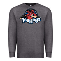 Charcoal Heather The Icehogs, Rockford Premium Sweatshirt - artisFamous