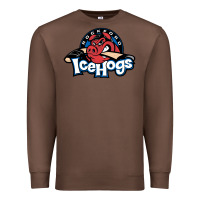 Chestnut The Icehogs, Rockford Premium Sweatshirt - artisFamous
