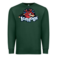 Sports Green The Icehogs, Rockford Premium Sweatshirt - artisFamous