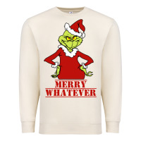Sandshell Merry Whatever Grinch Premium Sweatshirt - artisFamous