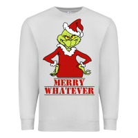 Dove Grey Merry Whatever Grinch Premium Sweatshirt - artisFamous