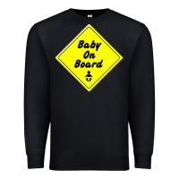 Black baby on board Premium Sweatshirt - artisFamous