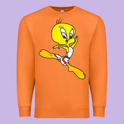 Tweety Bird Premium Sweatshirt Designed By Artisfamous
