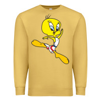 Antique Gold tweety bird Premium Sweatshirt - artisFamous