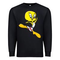 Black tweety bird Premium Sweatshirt - artisFamous