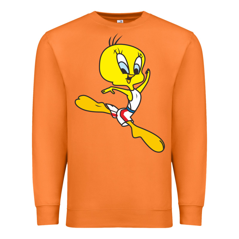 Tweety Bird Premium Sweatshirt by artisFamous | Teevron