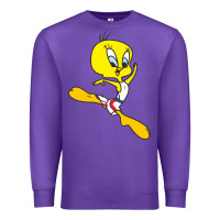 Purple tweety bird Premium Sweatshirt - artisFamous